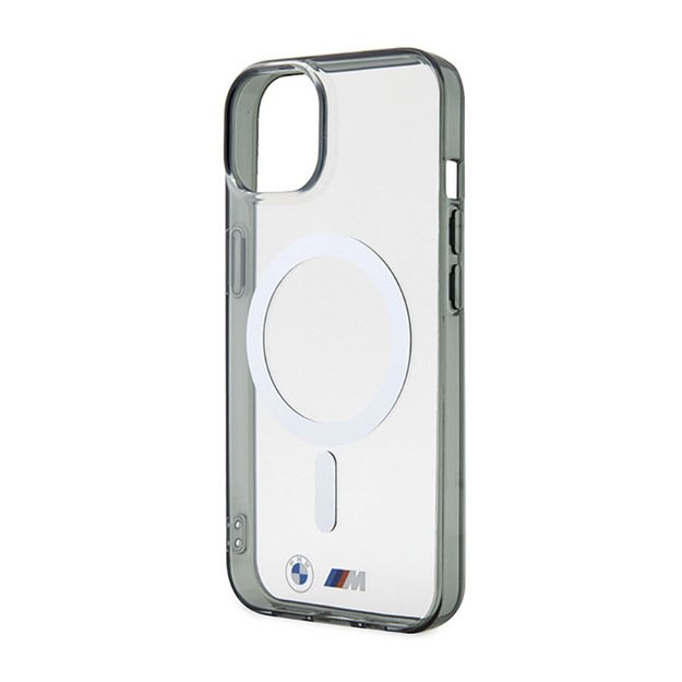 BMW Silver Ring MagSafe - Case for iPhone 14 (Transparent) 5