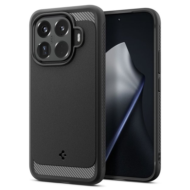 Spigen Rugged Armor - Case for Xiaomi 15T Pro (Matte Black) 1