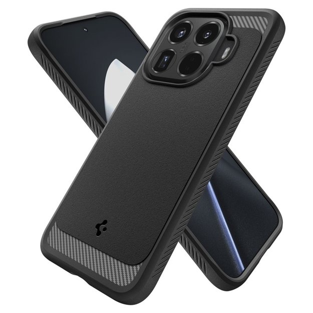 Spigen Rugged Armor - Case for Xiaomi 15T Pro (Matte Black) 11