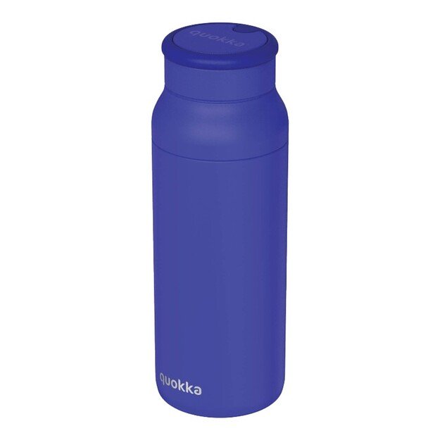 Quokka Echo - 690ml Stainless Steel Bottle with Silicone Handle (Dusk Blue) 1