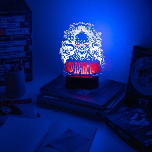 Stranger Things - Bad To The Bone LED night lamp (16 x 24 cm) 6