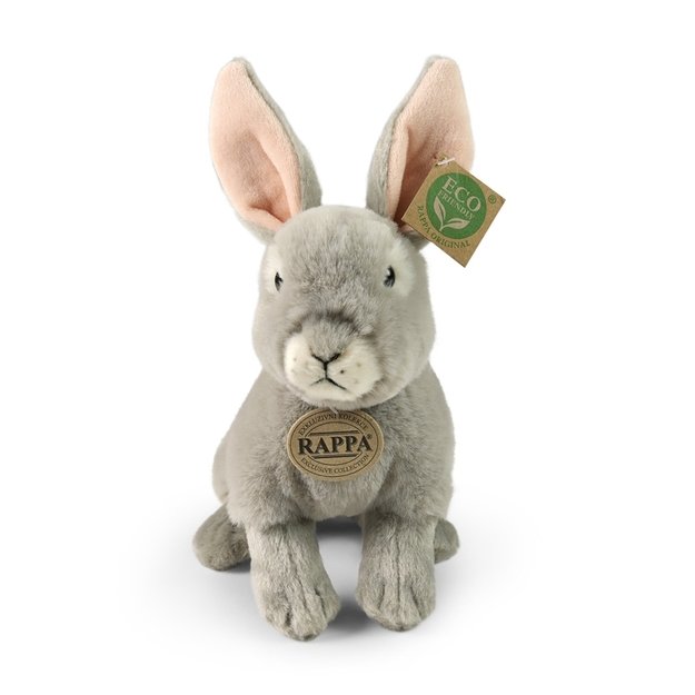 Rappa - Plush realistic stuffed rabbit 23 cm Eco-Friendly Soft Collection 2