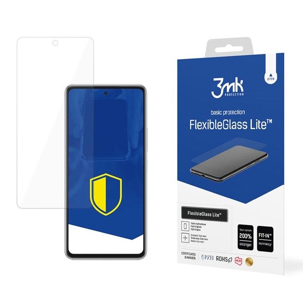 3mk FlexibleGlass Lite – hibridinis stiklas, skirtas Samsung Galaxy A53 5G 3