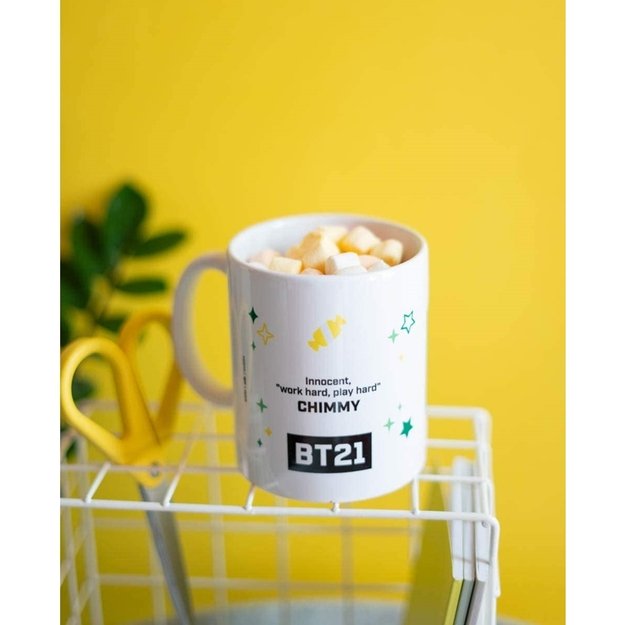 BT21 - Keraminis puodelis 300ml CHIMMY 16