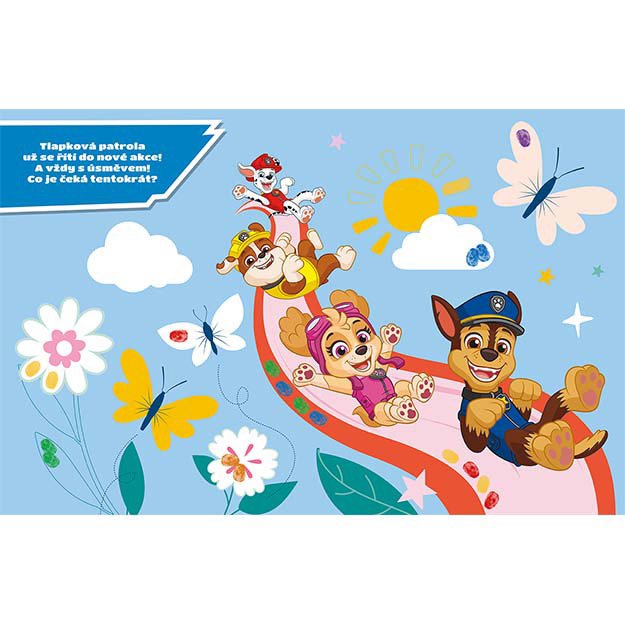 Colorful fingers Paw Patrol pink