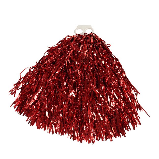the pom pom, red