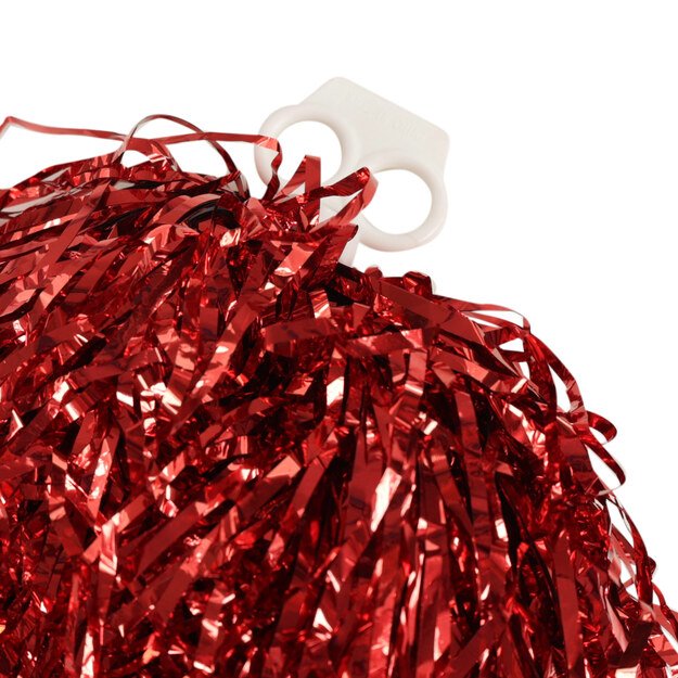 the pom pom, red