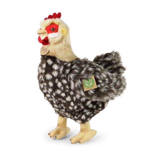 Plush hen with egg 33 cm ECO-FRIENDLY