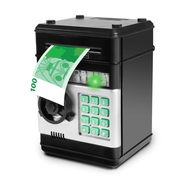 Safe -for coins and banknotes - Czech