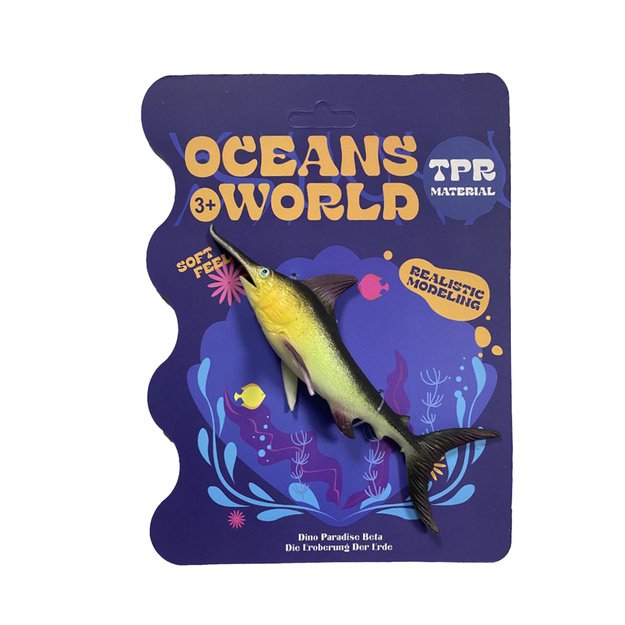 Ryba gumov&aacute; mečoun 16 cm