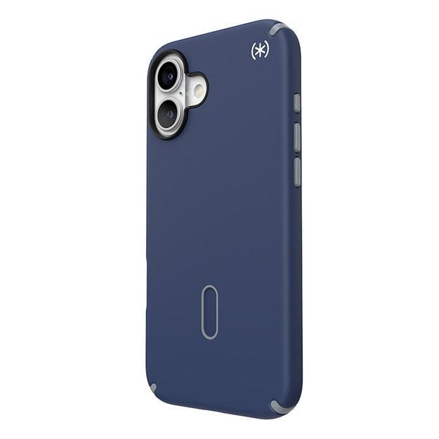 Speck Presidio2 Pro ClickLock & MagSafe – dėklas, skirtas iPhone 16 Plus (pakrantės mėlyna / dulkių pilka / balta) 23