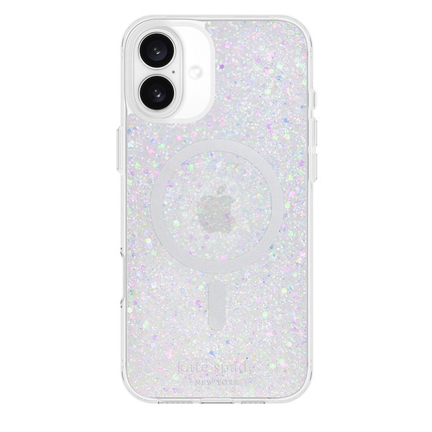 Kate Spade New York Protective MagSafe – dėklas, skirtas iPhone 16 Plus (Chunky Glitter)