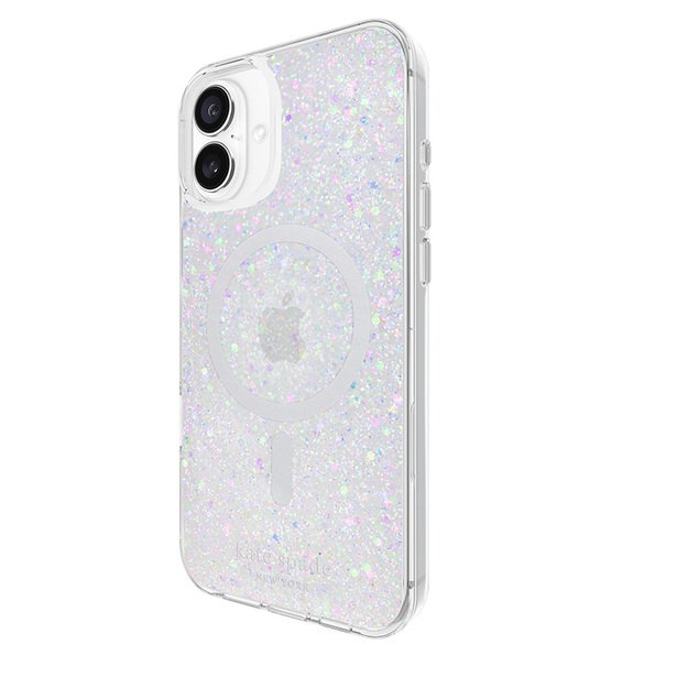 Kate Spade New York Protective MagSafe – dėklas, skirtas iPhone 16 Plus (Chunky Glitter) 4