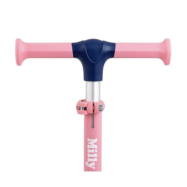 FUZZY 3-Wheel Balance Scooter with Seat for Kids pink