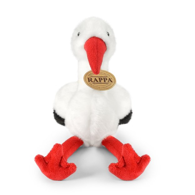 Plush stork 20 cm ECO-FRIENDLY