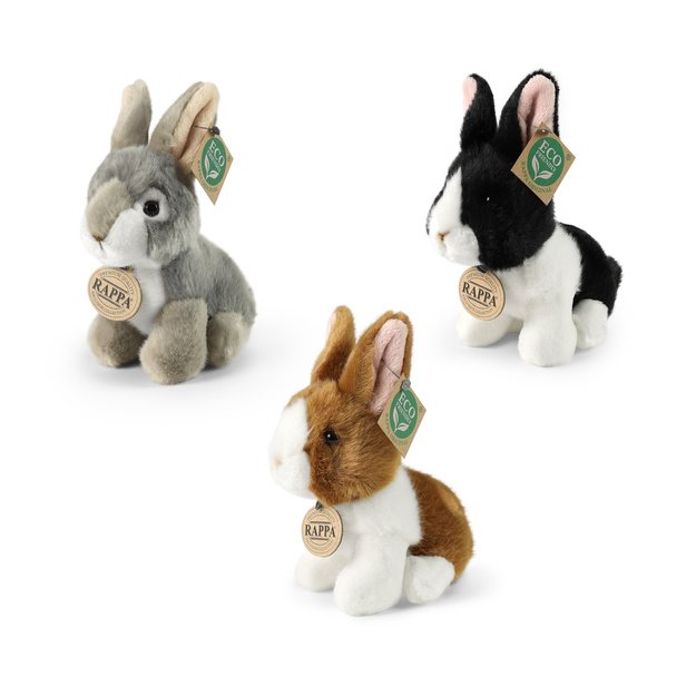 Plush hares assort 16 cm ECO-FRIENDLY