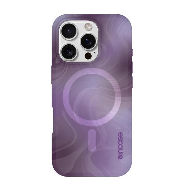 Incase Halo Case MagSafe – dėklas iPhone 16 Pro (Oil Slick Lilac)