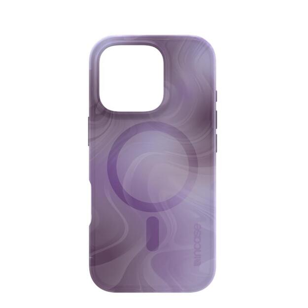 Incase Halo Case MagSafe – dėklas iPhone 16 Pro (Oil Slick Lilac) 14