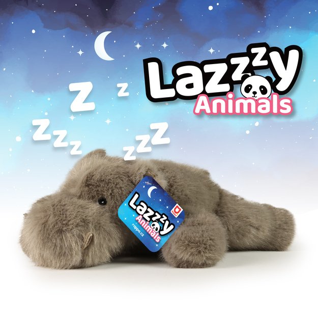 LazyAnimals plush hippopotamus 29 cm
