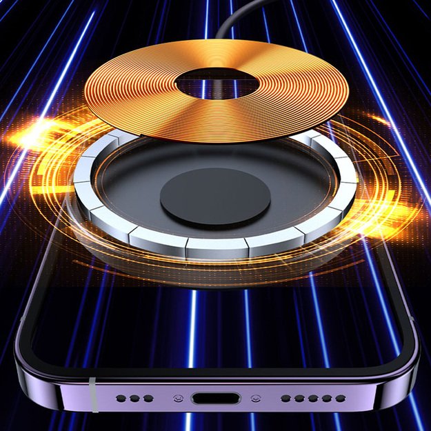 WEKOME WP-U99 Vanguard serija – MagSafe 15W indukcinis įkroviklis (juodas) 18