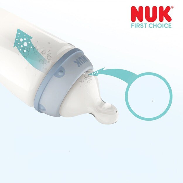 NUK First Choice Temperature Control Baby Bottle 300 ml Whale