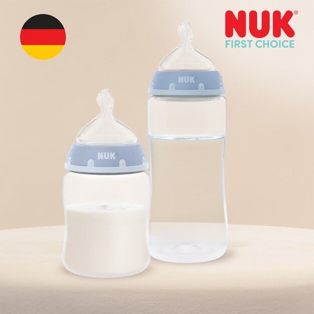 NUK First Choice Temperature Control Baby Bottle 300 ml Whale