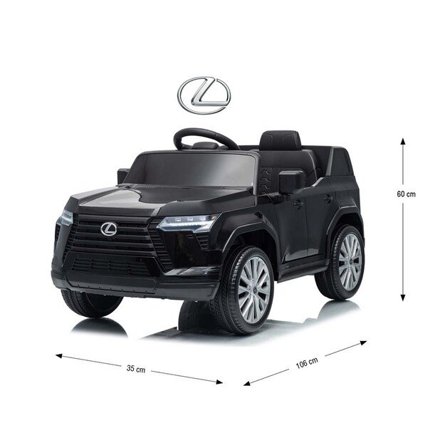 Electric baby car Milly Mally Lexus GX550 black