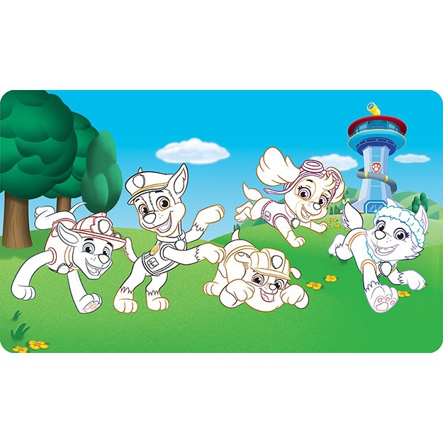 Paint with water again and again Paw Patrol