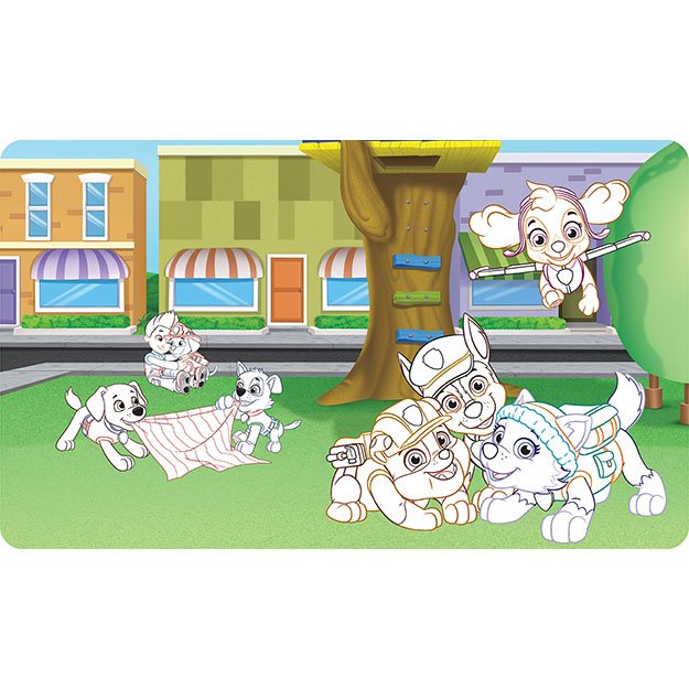 Paint with water again and again Paw Patrol