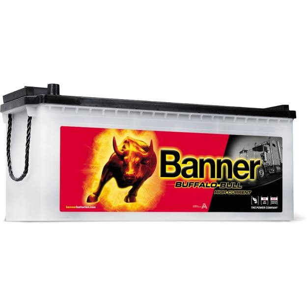 Banner 150Ah 1150A Buffalo Bull HIGH CURRENT akumuliatorius 514x189x195/220mm  