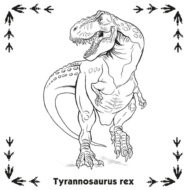 Memory game in the Dinosaurs workbook
