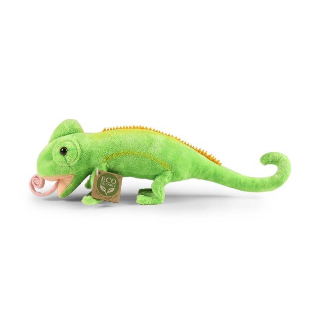 Plush chameleon 34 cm ECO-FRIENDLY