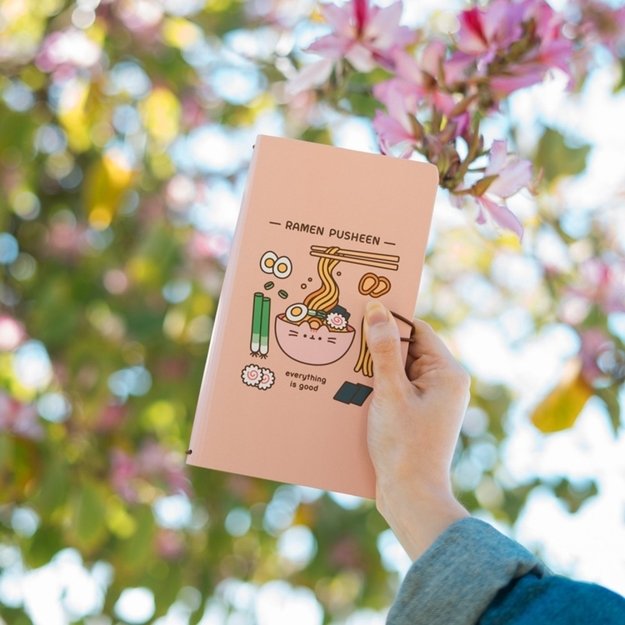 Pusheen - B6 Travel Notebook from the Sushi Roll Collection