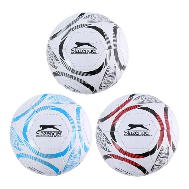Slazenger - 32-panel training football size 5 (white/black)