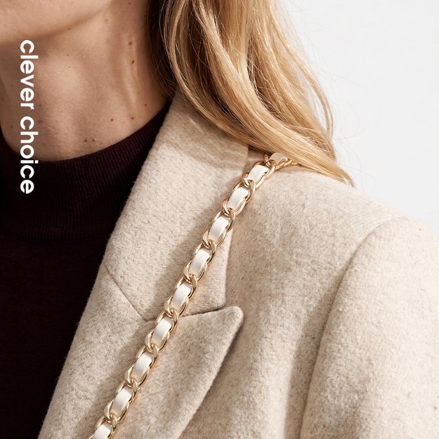 Crong Phone Crossbody - Phone Lanyard (White Twist)
