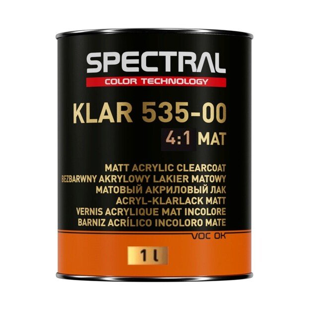 Matinis lakas 535-00 MAT 4+1 1L  