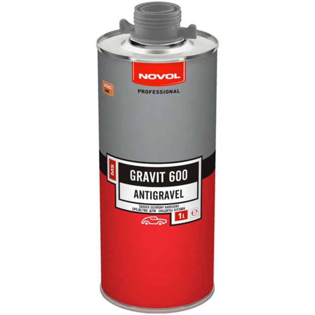 Kėbulo danga GRAVIT 600 pilka 1 l  