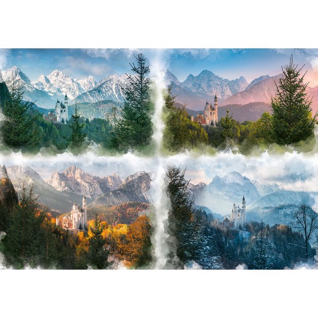 Ravensburger puzzle 18000 pc Castle Through the Seasons