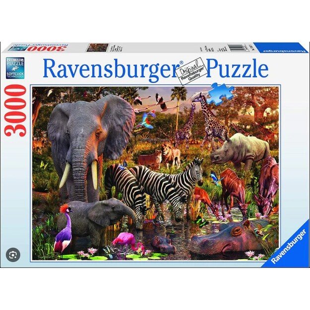 Ravensburger Puzzle 3000 pc African Animal World