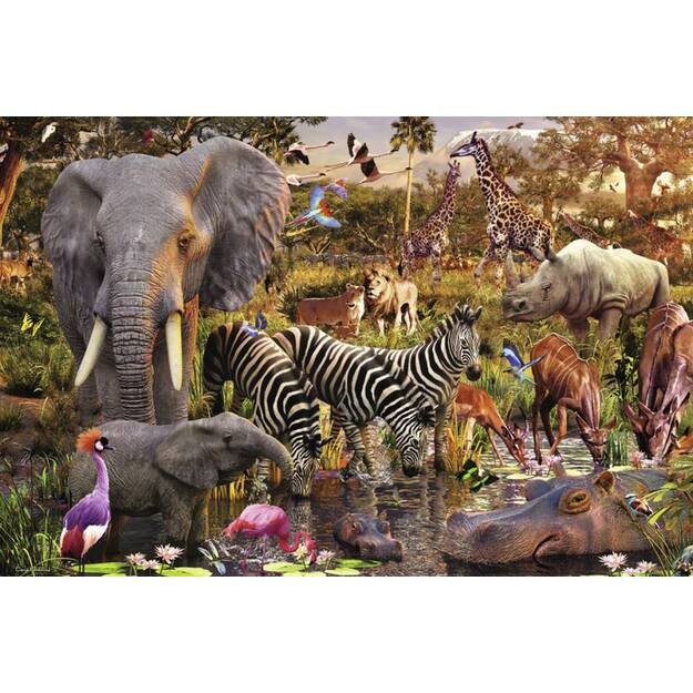 Ravensburger Puzzle 3000 pc African Animal World