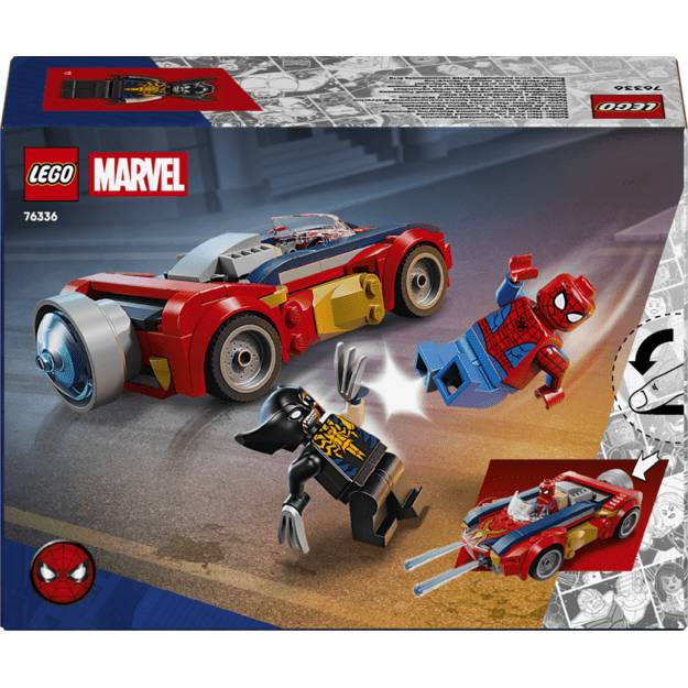 LEGO Super Heroes Spider-Man Car vs. Venomized Wolverine