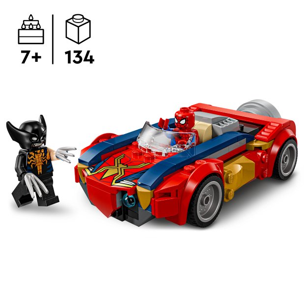 LEGO Super Heroes Spider-Man Car vs. Venomized Wolverine
