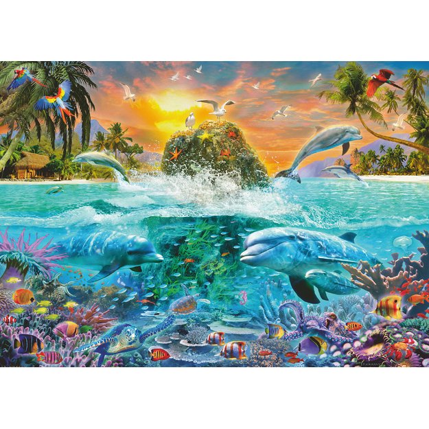 Ravensburger Puzzle 1000 Pieces: Underwater Island