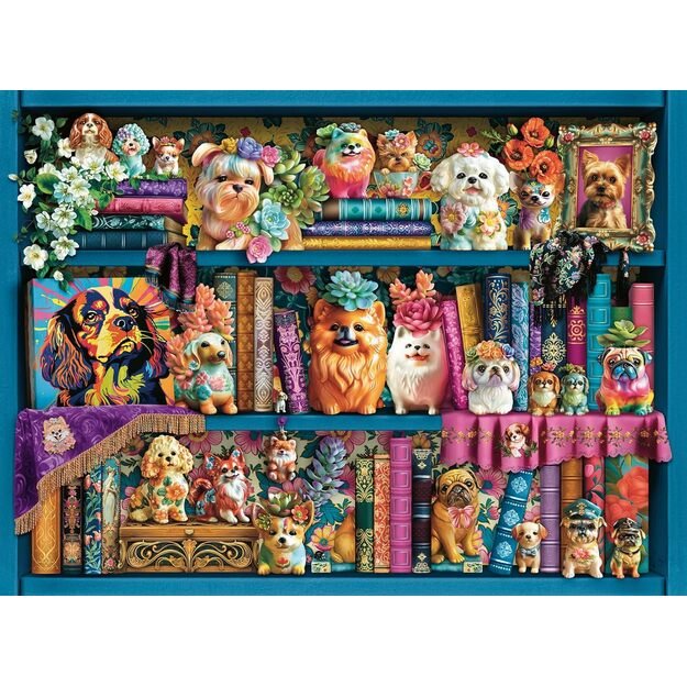 Ravensburger Puzzle 500 Pieces: Precious Porcelain Pups