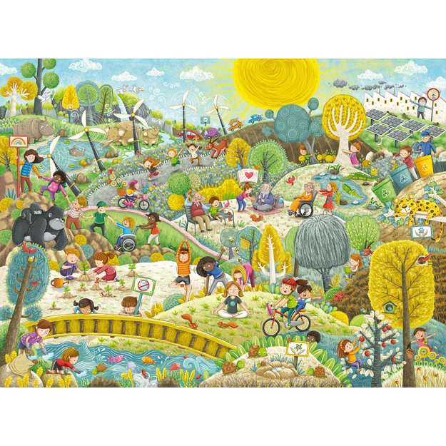 Ravensburger puzzle 200 pc Sustainable