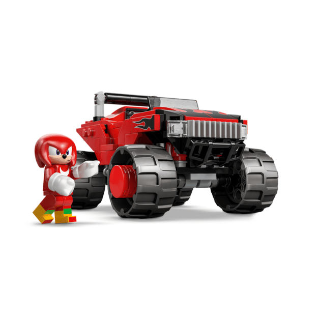 LEGO Sonic Silver s Car vs. Knuckles  Monster Truck