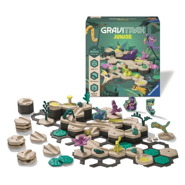Ravensburger GraviTrax Junior Starter Set  Jungle