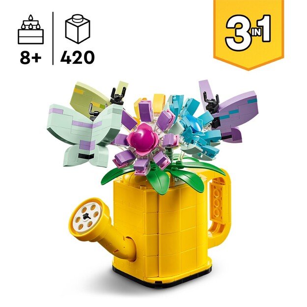 LEGO Creator Flowers in Watering Can