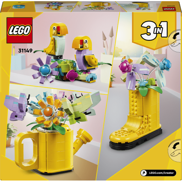 LEGO Creator Flowers in Watering Can