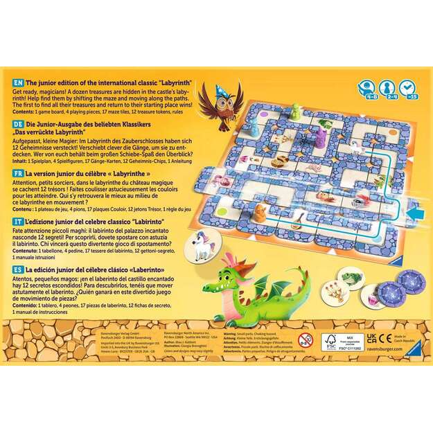 Ravensburger Board Game Junior Labyrinth